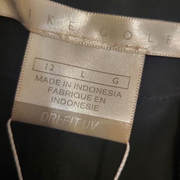 Nike Womens Dri-Fit Golf Pants Black, Size 12 NEW W/TAG - Picture 6 of 8